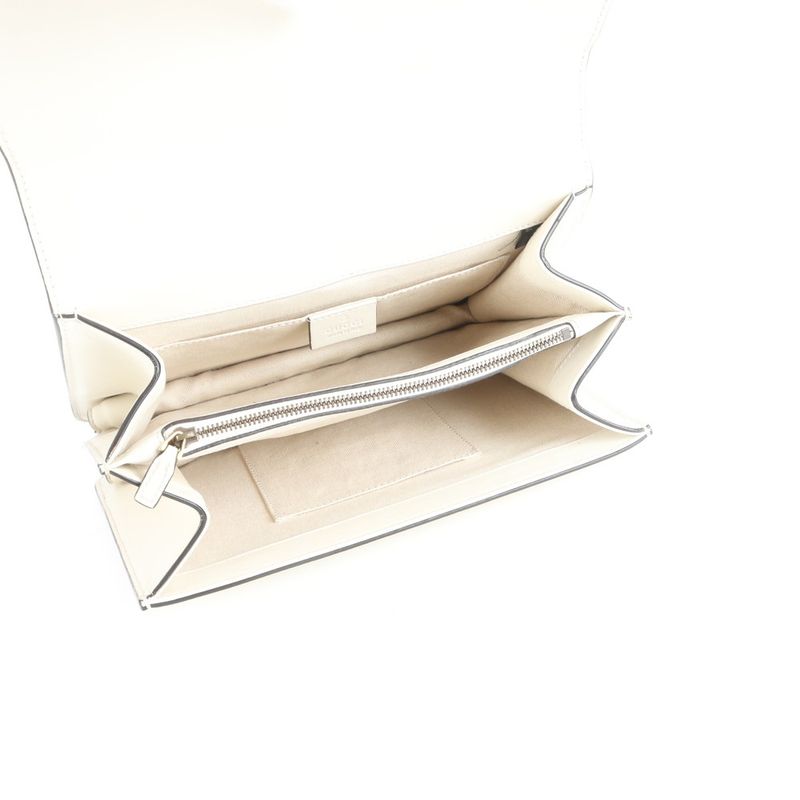 Gucci Bamboo Duo Nuosos Leather 2WAY Shoulder Bag Crossbody Hand 448075 Women's