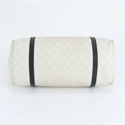 Gucci GG Supreme 197953 Leather Tote Bag Shoulder Hand Gold Hardware A4 Ladies