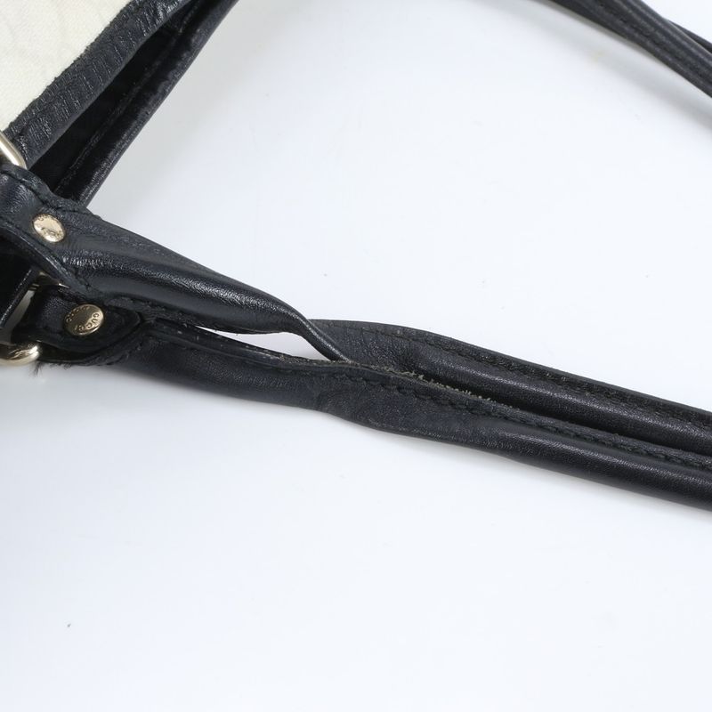 Gucci GG Supreme 197953 Leather Tote Bag Shoulder Hand Gold Hardware A4 Ladies