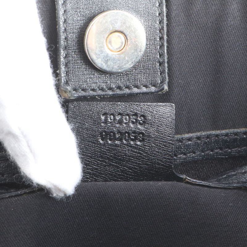 Gucci GG Supreme 197953 Leather Tote Bag Shoulder Hand Gold Hardware A4 Ladies