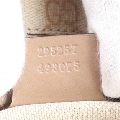 Gucci GG Supreme 295257 Leather Shoulder Bag Crossbody Hand Tote Women's CRR