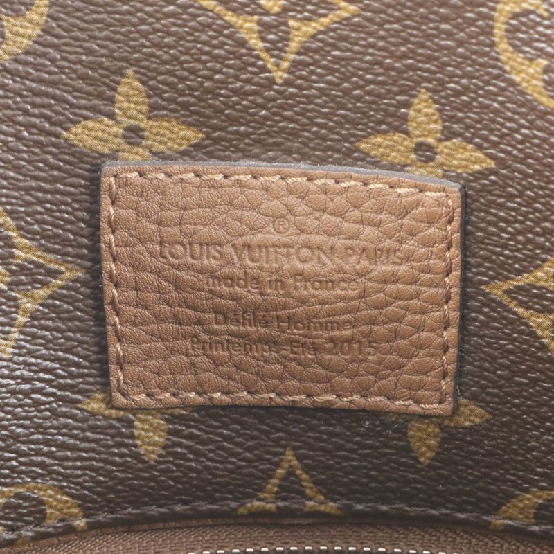 Louis Vuitton Monogram Zipped Tote Avane M50146 Leather Bag Shoulder Business