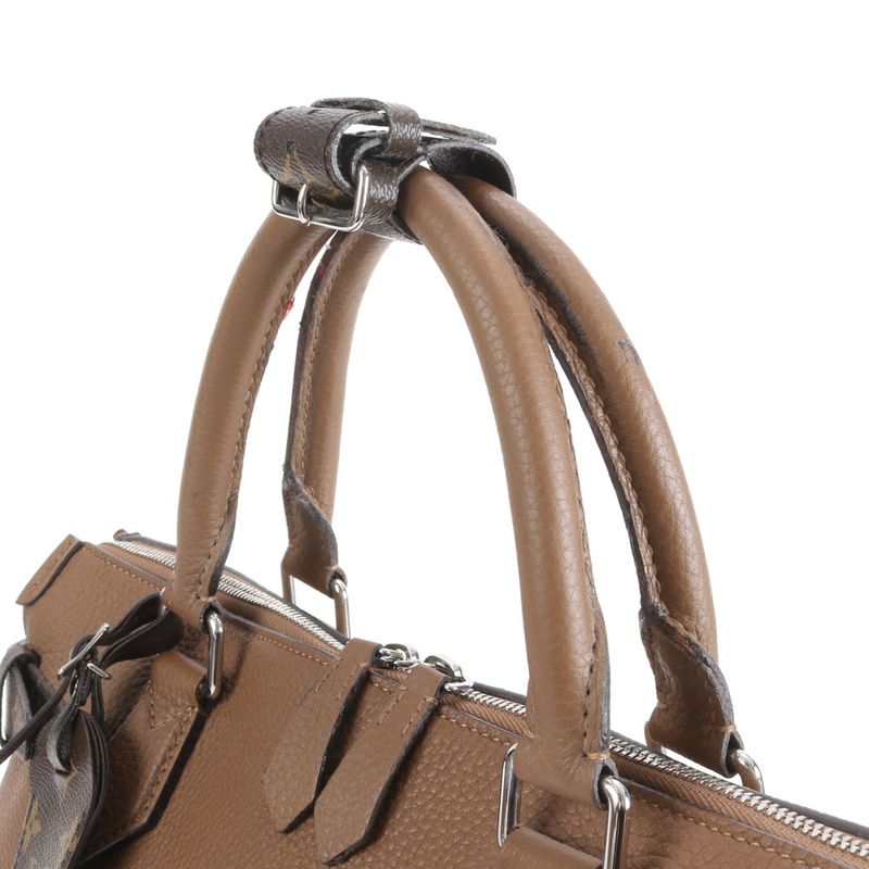 Louis Vuitton Monogram Zipped Tote Avane M50146 Leather Bag Shoulder Business