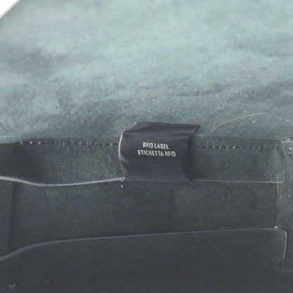 Fendi Zucca FF Leather Second Bag Clutch Pouch Gray Men's CRR Da16-1