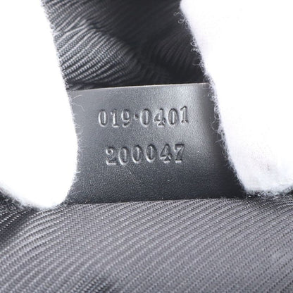 Gucci GG Canvas Leather Tote Bag Shoulder 019 0401 Black Business Commute