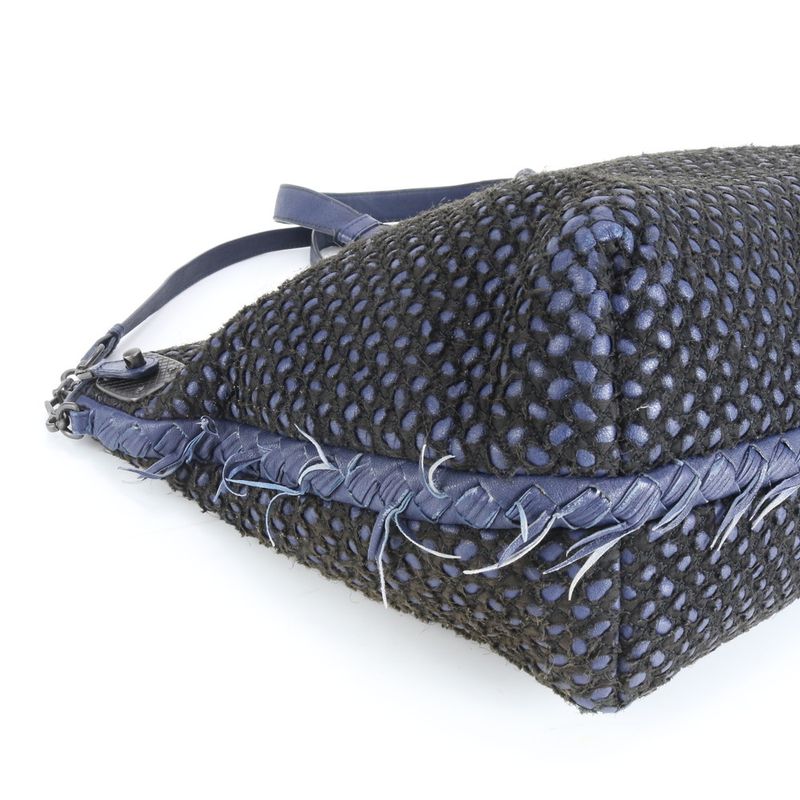 Bottega Veneta Intrecciato Woven Leather 2WAY Tote Bag Crossbody Shoulder