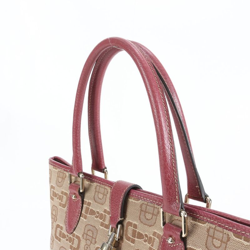 Gucci New Jackie Horsebit Pattern Leather Tote Bag Shoulder 145818 Hand Women's