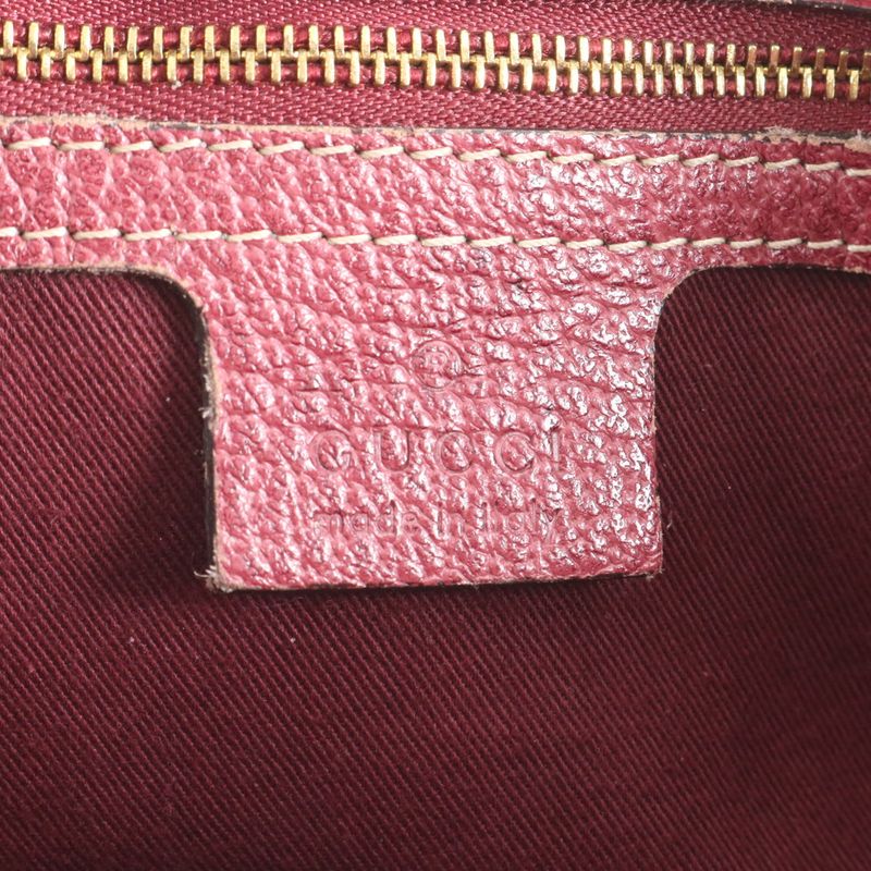 Gucci New Jackie Horsebit Pattern Leather Tote Bag Shoulder 145818 Hand Women's