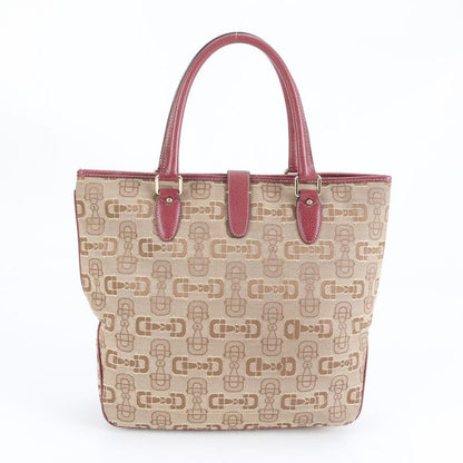 Gucci New Jackie Horsebit Pattern Leather Tote Bag Shoulder 145818 Hand Women's