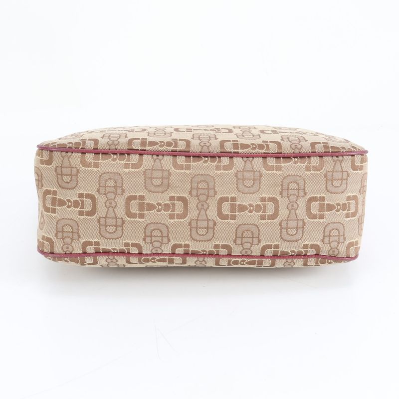 Gucci New Jackie Horsebit Pattern Leather Tote Bag Shoulder 145818 Hand Women's