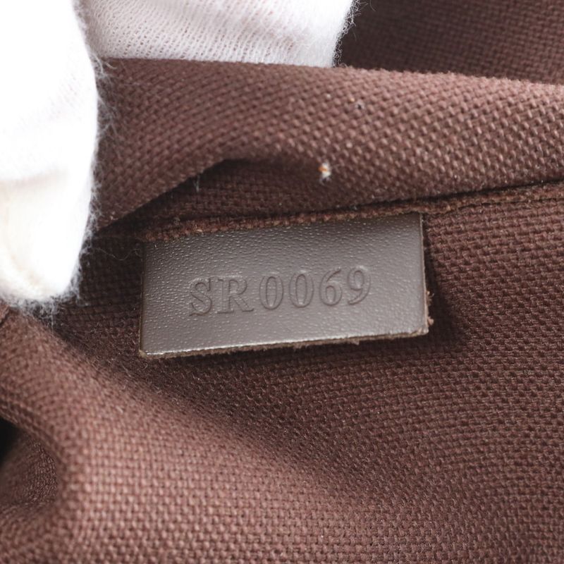 Louis Vuitton Damier Brooklyn MM N51211 Leather Shoulder Bag Crossbody Messenger