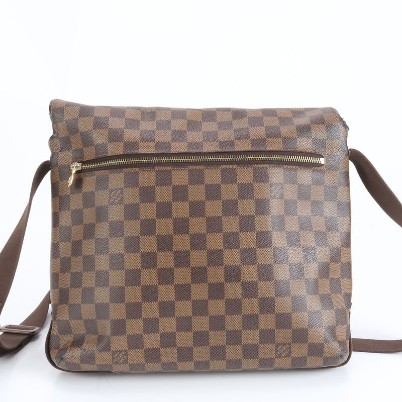 Louis Vuitton Damier Brooklyn MM N51211 Leather Shoulder Bag Crossbody Messenger