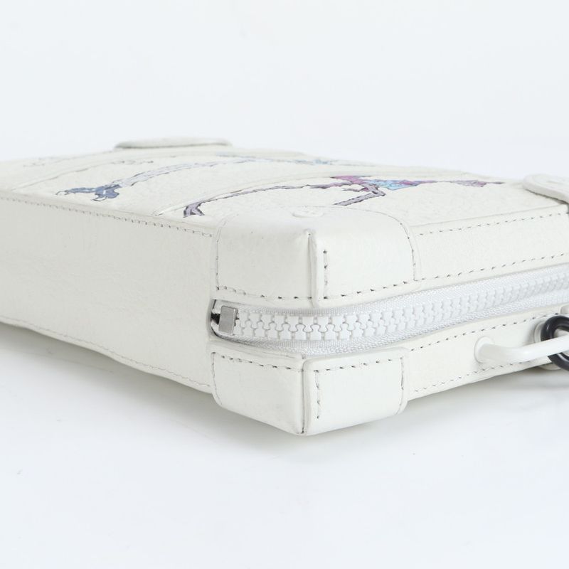 Louis Vuitton Monogram Taurillon Soft Trunk Wallet LV Friend Leather Shoulder