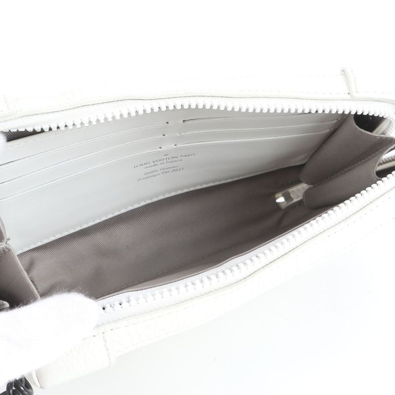 Louis Vuitton Monogram Taurillon Soft Trunk Wallet LV Friend Leather Shoulder