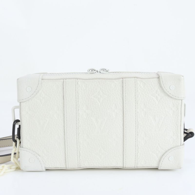 Louis Vuitton Monogram Taurillon Soft Trunk Wallet LV Friend Leather Shoulder