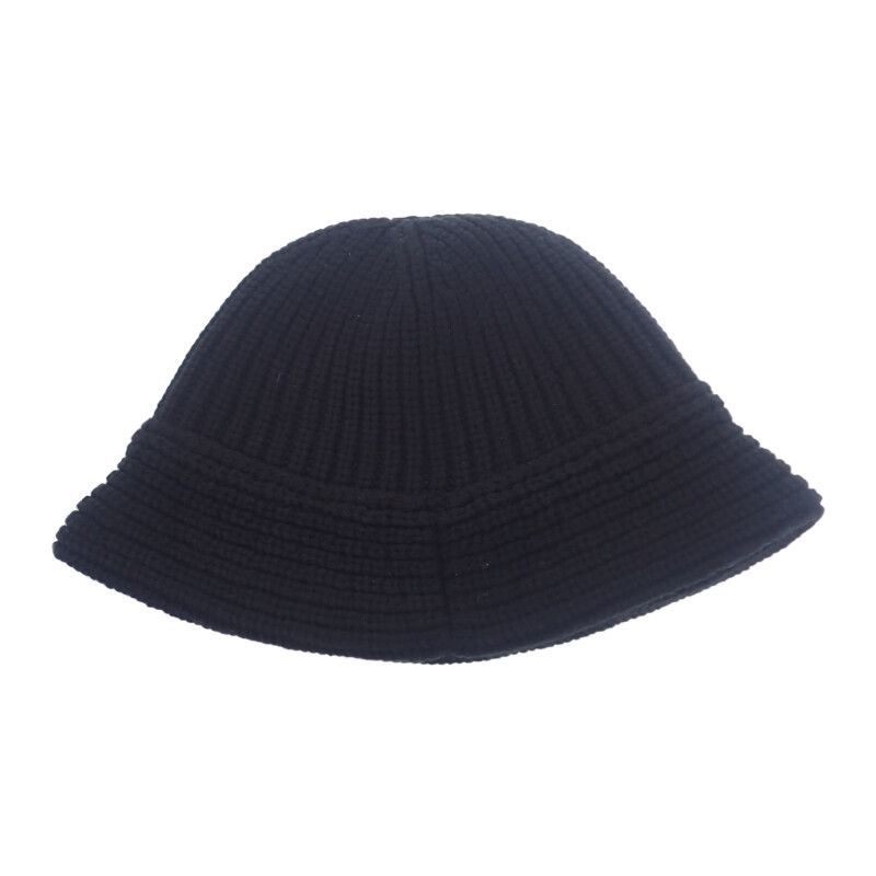 Celine Bucket 2a47t384d Hat Cashmere Black TU Ladies [ranked A