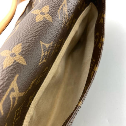 Louis Vuitton Beverly MM Handbag Monogram Canvas M40121 Brown Sr3097 Women