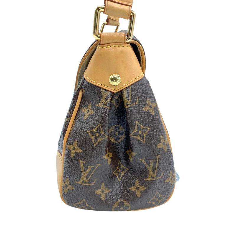 Louis Vuitton Beverly MM Handbag Monogram Canvas M40121 Brown Sr3097 Women