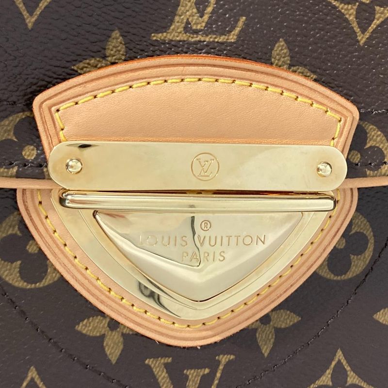 Louis Vuitton Beverly MM Handbag Monogram Canvas M40121 Brown Sr3097 Women