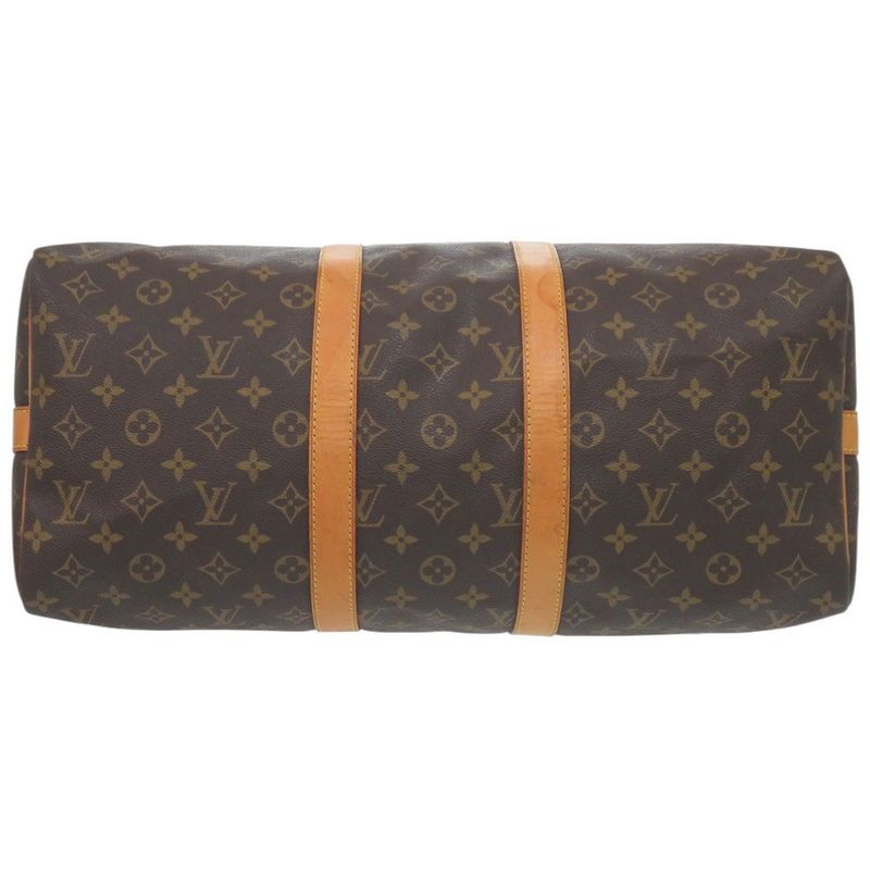 Louis Vuitton Keepall Bandoliere 45 Monogram M41418 Boston Bag LV 0601 Louis