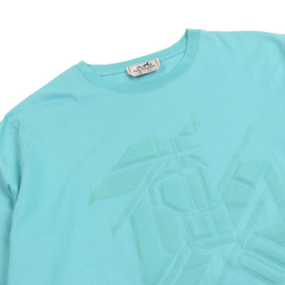 Hermes Cheveau En Symmetry 100% Cotton Cut And Sewn Short Sleeve T-shirt Light