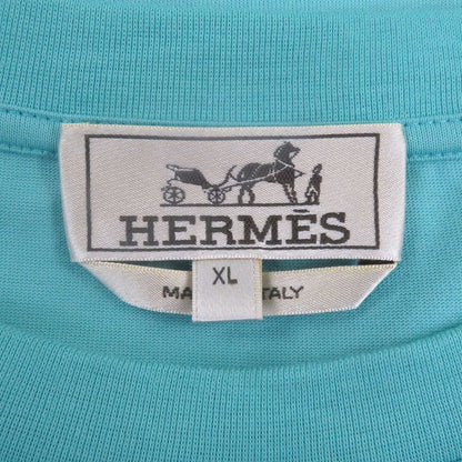 Hermes Cheveau En Symmetry 100% Cotton Cut And Sewn Short Sleeve T-shirt Light