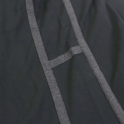 Hermes 100% Cotton Serie Button H Logo Design Short Sleeve Polo Shirt Black M