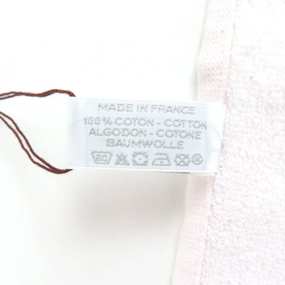 Hermes Avalon 100% Cotton Rose Lira H Design Bath Towel With Box Made In France