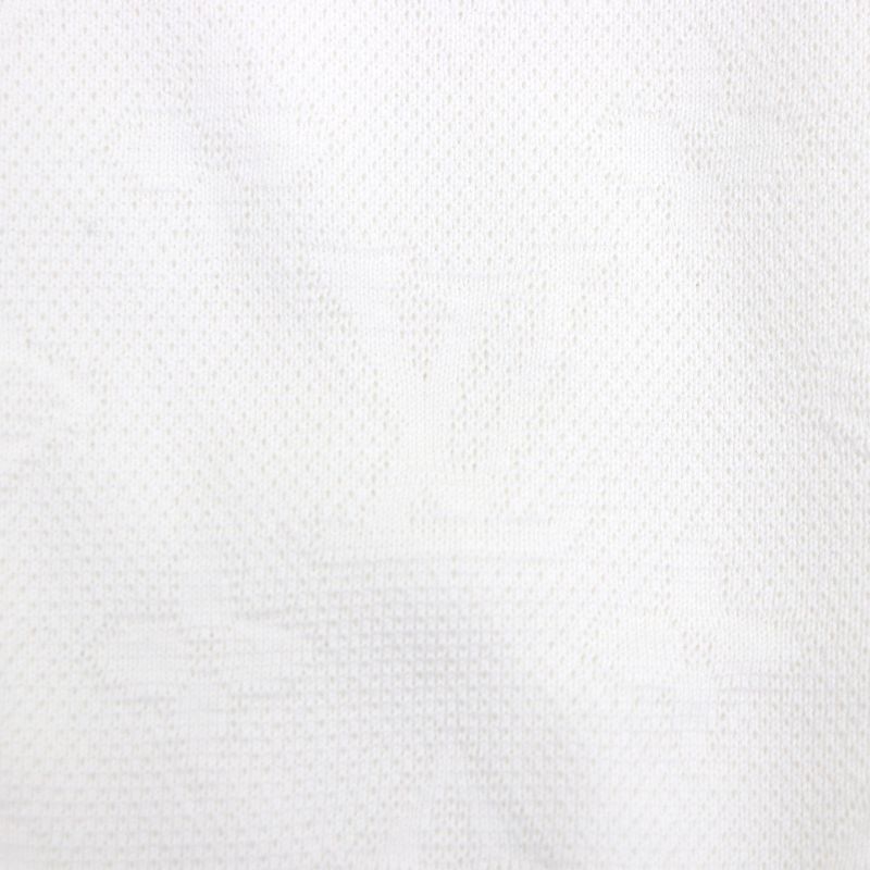  Louis Vuitton 24SS Hqy41w 100% Cotton Monogram Crew Neck Short Sleeve White M