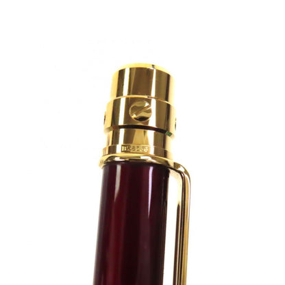 Cartier Santos de Cartier Ballpoint Pen with Logo Engraving Twist Closure