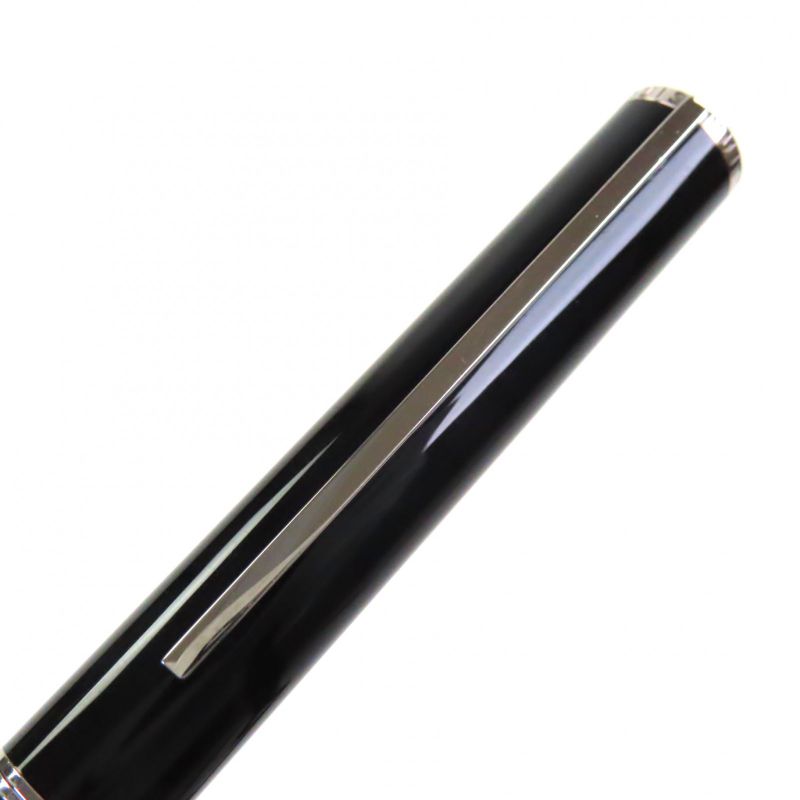  Louis Vuitton N79252 Jet Ligne Twist Ballpoint Pen Black Silver