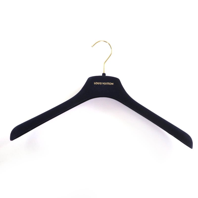 Louis Vuitton 1a5ibt Long Length Damier Down Coat With Hood Gray Black Lame 34