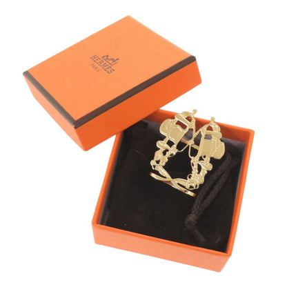 Hermes Brides De Gala Metal Gold Scarf Ring 0577 Hermes