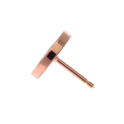 Bvlgari Rose Gold Pave Diamond Earrings
