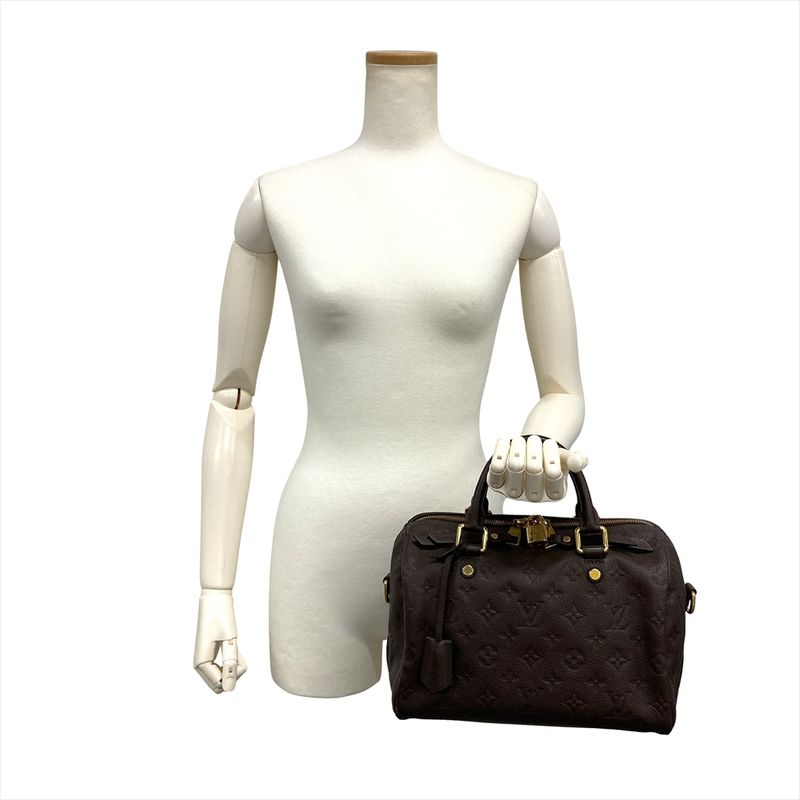 Louis Vuitton Speedy Bandouliere 25 Handbag Monogram Empreinte M40761 Brown