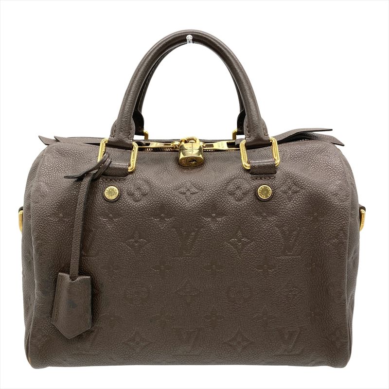 Louis Vuitton Speedy Bandouliere 25 Handbag Monogram Empreinte M40761 Brown