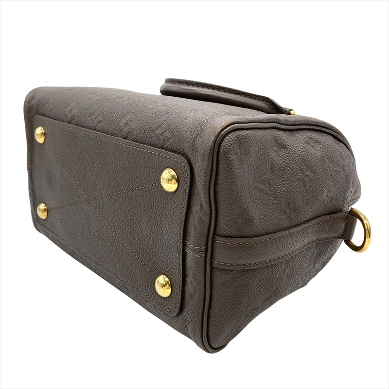 Louis Vuitton Speedy Bandouliere 25 Handbag Monogram Empreinte M40761 Brown