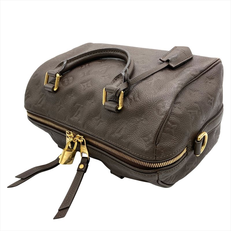 Louis Vuitton Speedy Bandouliere 25 Handbag Monogram Empreinte M40761 Brown