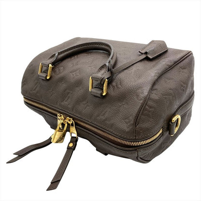 Louis Vuitton Speedy Bandouliere 25 Handbag Monogram Empreinte M40761 Brown
