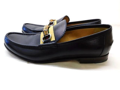 Gucci Size 7 Approx 26cm (10.24in) Sherry Line △ Leather Bamboo - Bit