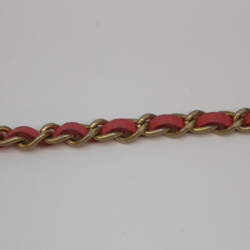 Chanel No 30 Ap1628 Pink Lamb Ghardware Coco Ball Chain Pochette Clutch Mini Bag