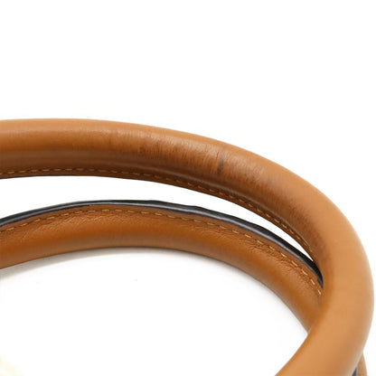 Loewe Standard A5 Tote Shoulder Bag Cage Bag Raffia Leather Natural Tan Brown