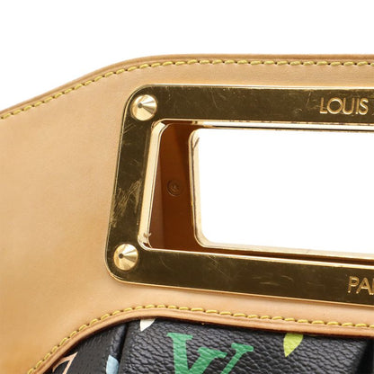 Louis Vuitton Monogram Multicolor Judy PM Handbag 2WAY Shoulder Bag Noir Black