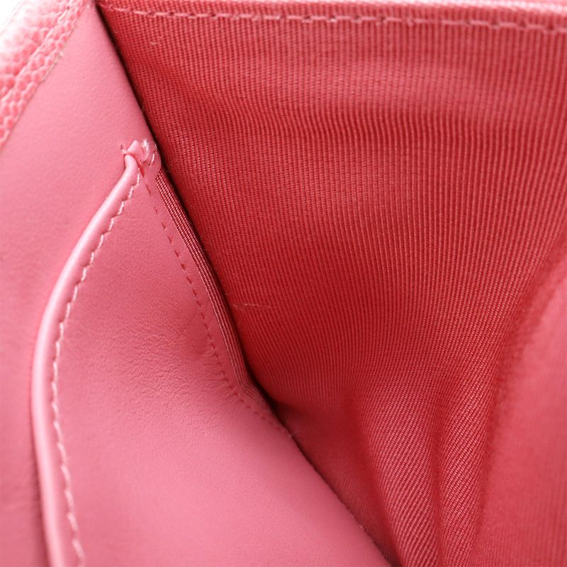 Chanel Classic Small Flap Wallet Matelasse Coco Mark Trifold Wallet Trifold