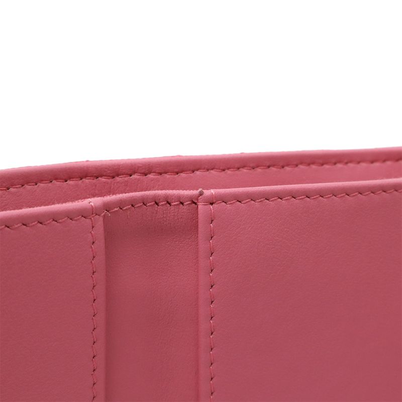 Chanel Classic Small Flap Wallet Matelasse Coco Mark Trifold Wallet Trifold