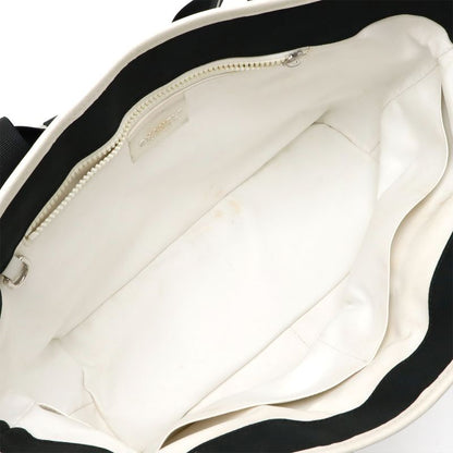 Chanel Sport Line Tennis Tote Bag Shoulder Bag Shoulder Racket Pattern Canvas