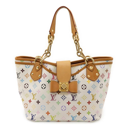 Louis Vuitton Monogram Multicolor Annie GM Tote Bag Shoulder Bag Chain Bag