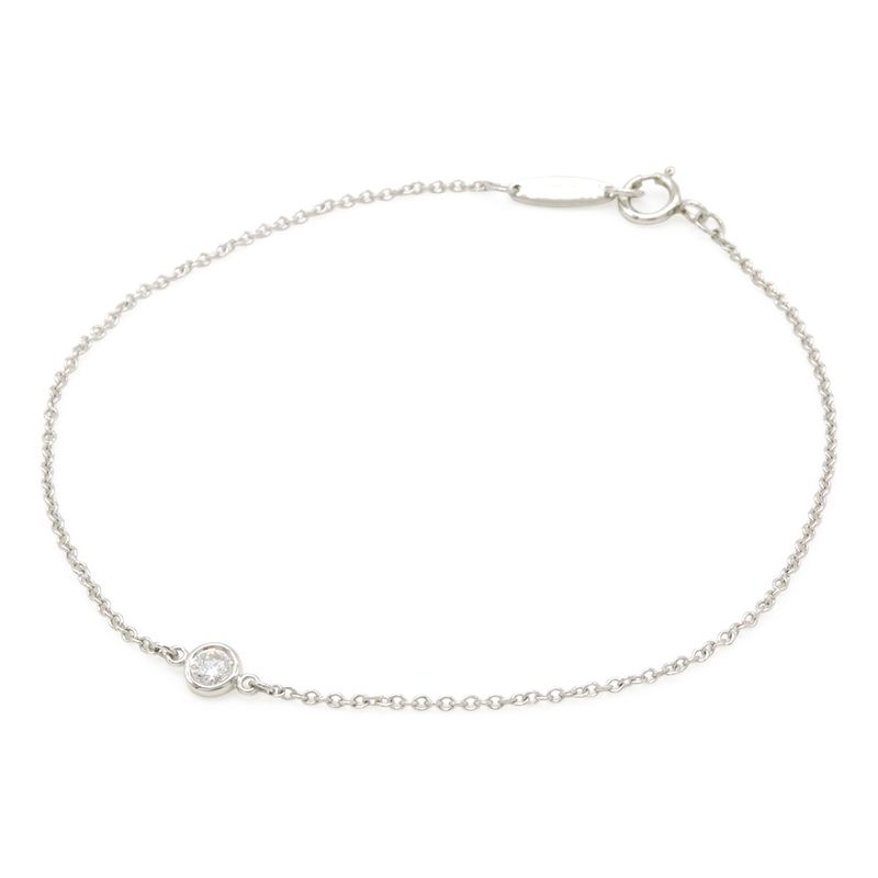 Tiffany & Co Tiffany & Co Elsa Peretti By-the-yard Bracelet Pt950 Platinum