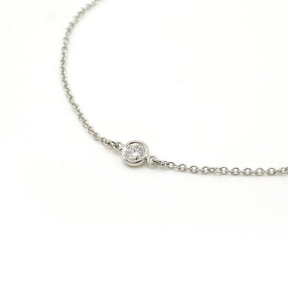 Tiffany & Co Tiffany & Co Elsa Peretti By-the-yard Bracelet Pt950 Platinum