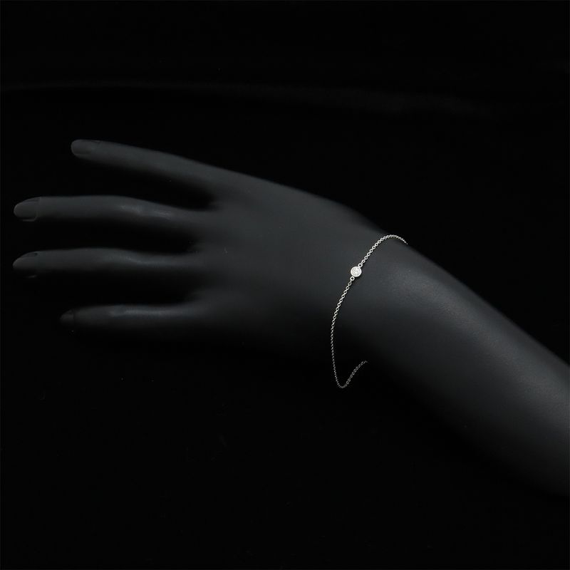 Tiffany & Co Tiffany & Co Elsa Peretti By-the-yard Bracelet Pt950 Platinum